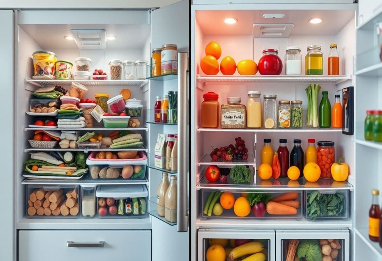 자취생 냉장고 정리: 효율적인 수납과 신선도 유지 비교 가이드