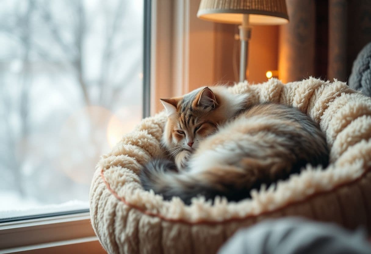 겨울철 고양이 건강 관리: 체온, 면역, 질환 예방 완전 가이드