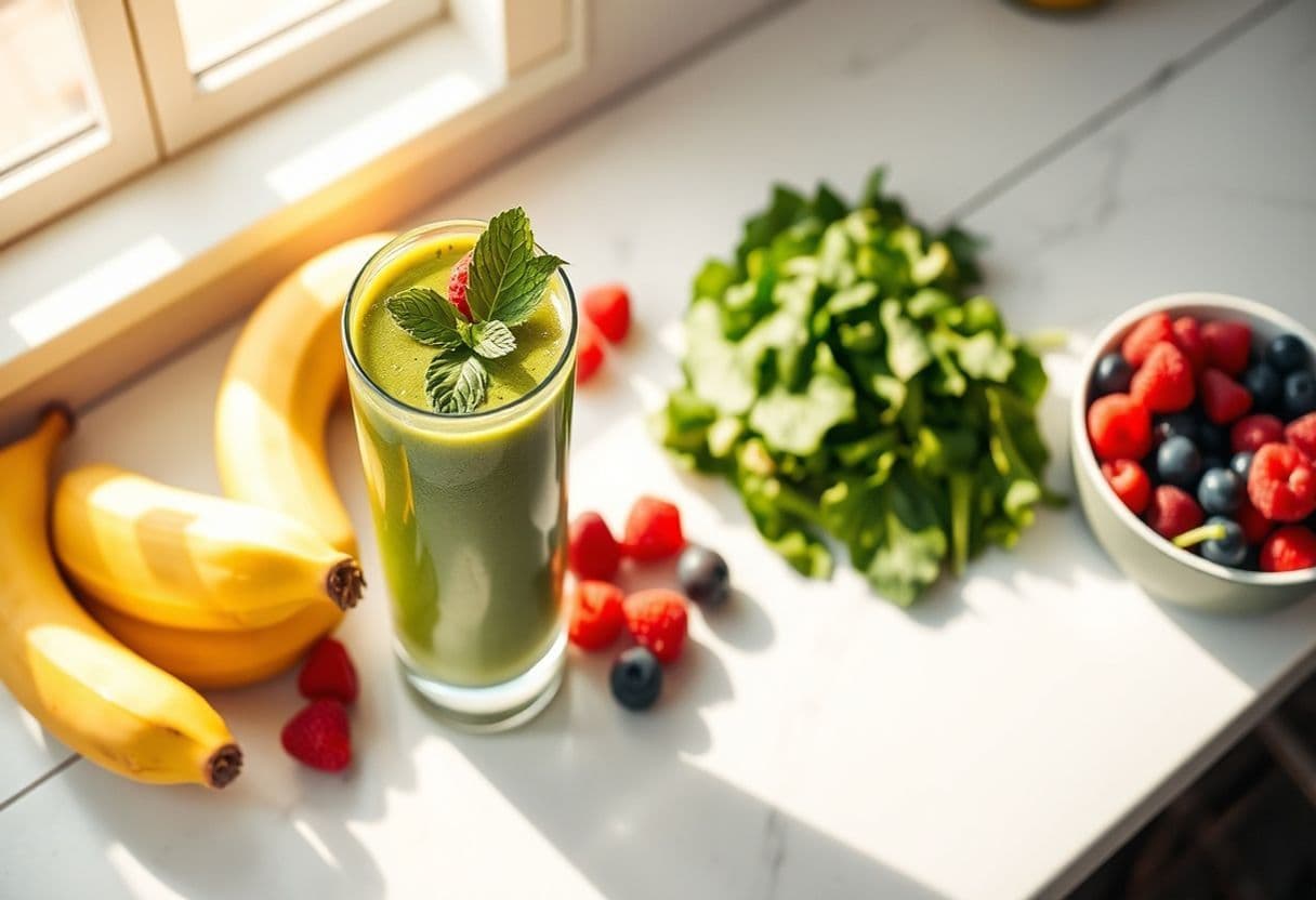 채식주의자를 위한 건강 스무디 레시피 5가지: 빠르고 쉬운 한 끼